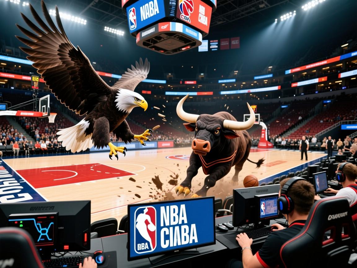 老鹰主场掀翻公牛，迎来胜利  第2张