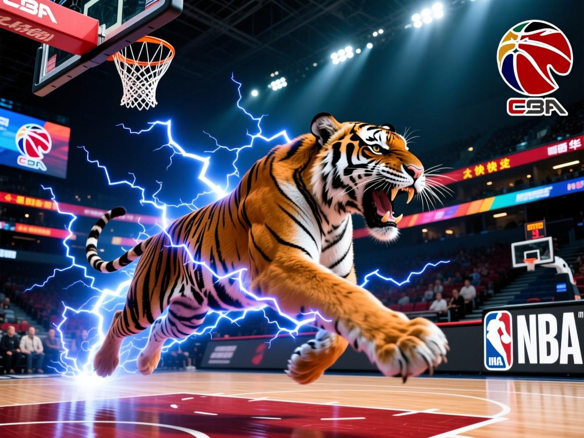 闪电穿梭！晒华大虎建国快攻极限过人上篮